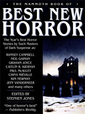 cover image of The Mammoth Book of Best New Horror 2003, Volume 14